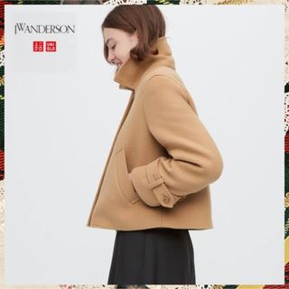 ジェイダブリューアンダーソン(J.W.ANDERSON)のsale!新品タグ付☆UNIQLO×JW Anderson☆ウールジャケット(ダウンジャケット)