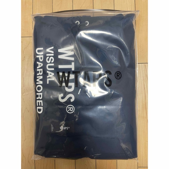 WTAPS VISUAL UPARMORED HOODY NAVY XLサイズ