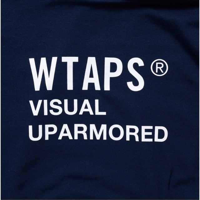 W)taps - WTAPS VISUAL UPARMORED HOODY NAVY XLサイズの通販 by でぶ ...