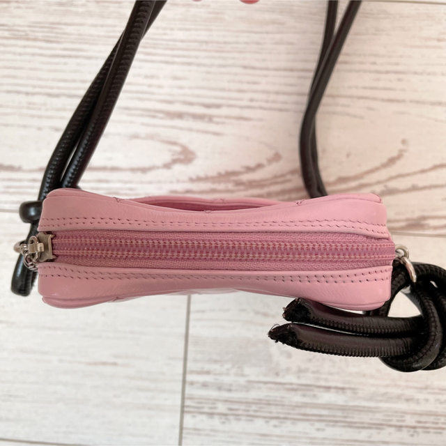 CHANEL カンボンライン ショルダーバッグ ポシェット ピンク