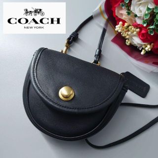 【極美品】COACH オールドコーチ　ショルダーバッグ　ハーフムーン　305