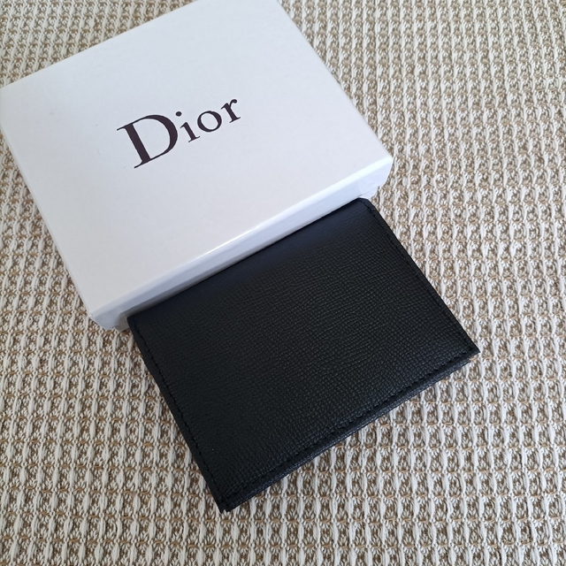 えください】 Christian Dior - ディオール 二つ折り財布『さいふ』黒