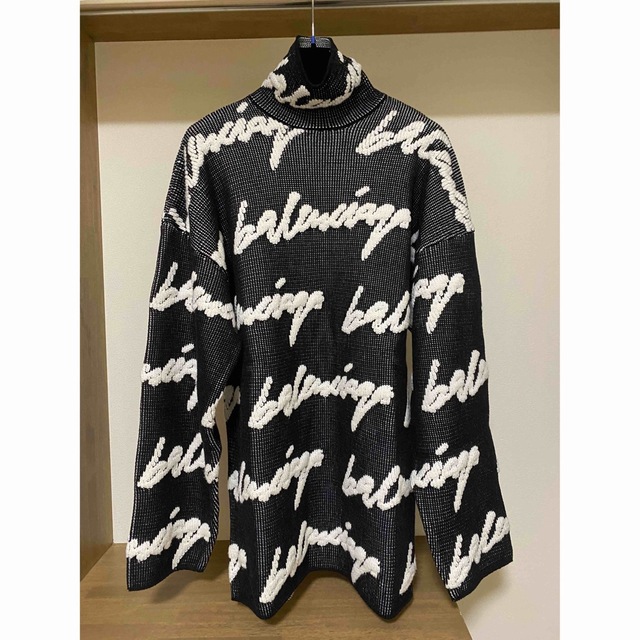 Balenciaga - 【希少】BALENCIAGA バレンシアガ ロゴ刺繍ハイネック