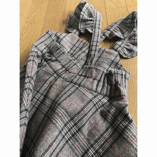 petit main(プティマイン)のpetit main他カットソー3点&ワンピース　110cm キッズ/ベビー/マタニティのキッズ服女の子用(90cm~)(ワンピース)の商品写真