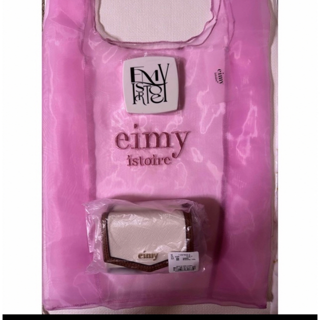 eimy istoire(エイミーイストワール)のeimy エコバッグ　ミラー　ウォレット　ノベルティ レディースのバッグ(エコバッグ)の商品写真