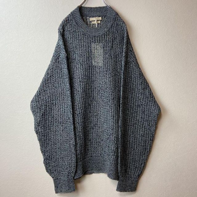 【新品タグ付き】YOKE 21ss Meshed Knit Fog Blue. 2