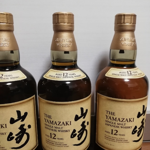 サントリー(サントリー)の【Fall inウイスキー様専用】サントリー　山崎12年　700ml　５本セット 食品/飲料/酒の飲料(その他)の商品写真