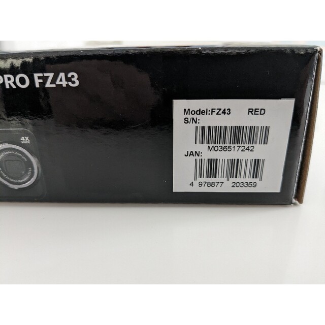 【新品未使用】KODAK　PIXPRO FZ43　デジタルカメラ　レッド