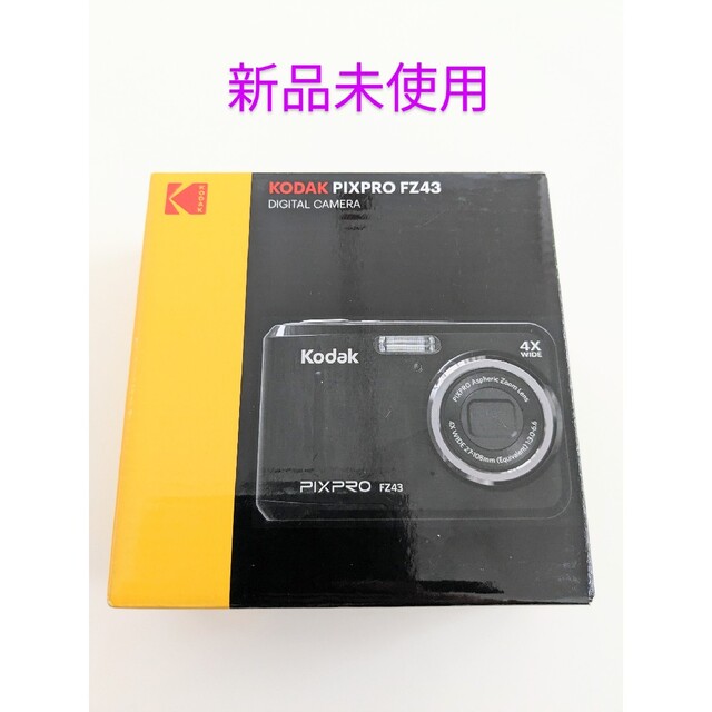 【新品未使用】KODAK　PIXPRO FZ43　デジタルカメラ　レッド