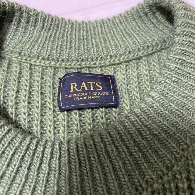 RATS(ラッツ)の【RATS】ALPACA KNIT GREEN [20'RN-1007] メンズのトップス(ニット/セーター)の商品写真