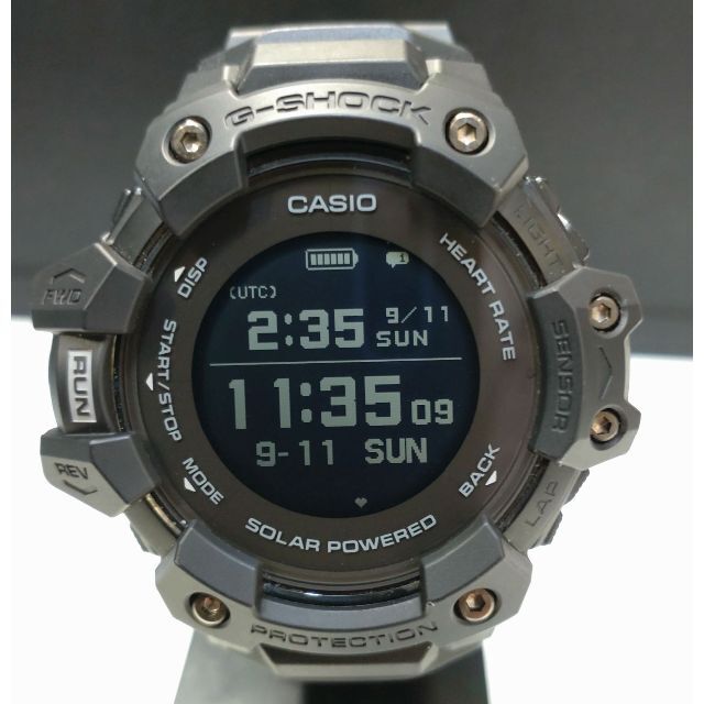 G-SHOCK(ジーショック)の3818CASIO G-SQUAD G-SHOCK GBD-H1000 ブラック メンズの時計(腕時計(デジタル))の商品写真