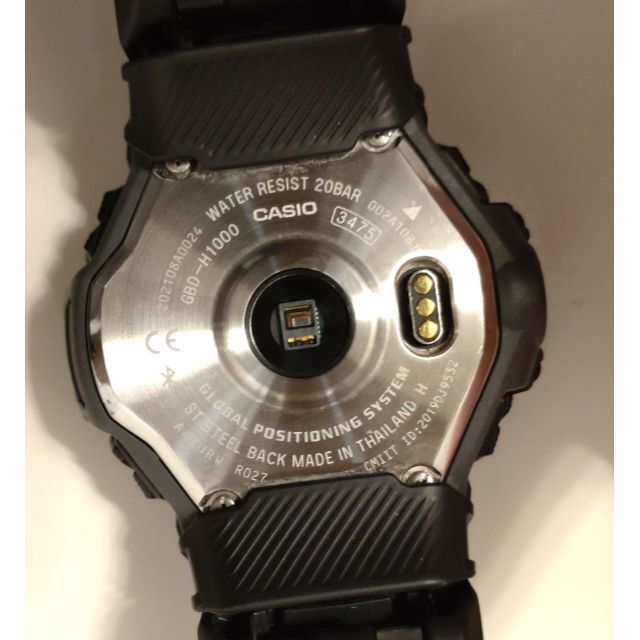 G-SHOCK(ジーショック)の3818CASIO G-SQUAD G-SHOCK GBD-H1000 ブラック メンズの時計(腕時計(デジタル))の商品写真