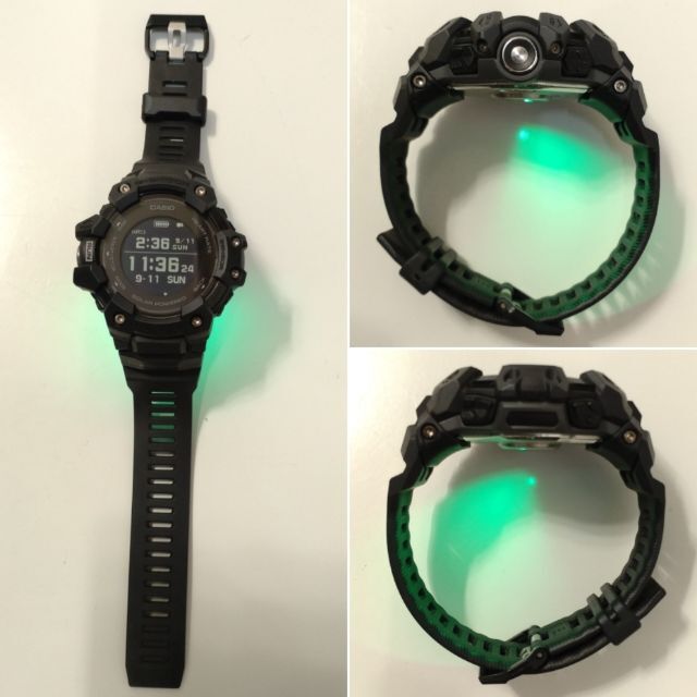 G-SHOCK(ジーショック)の3818CASIO G-SQUAD G-SHOCK GBD-H1000 ブラック メンズの時計(腕時計(デジタル))の商品写真