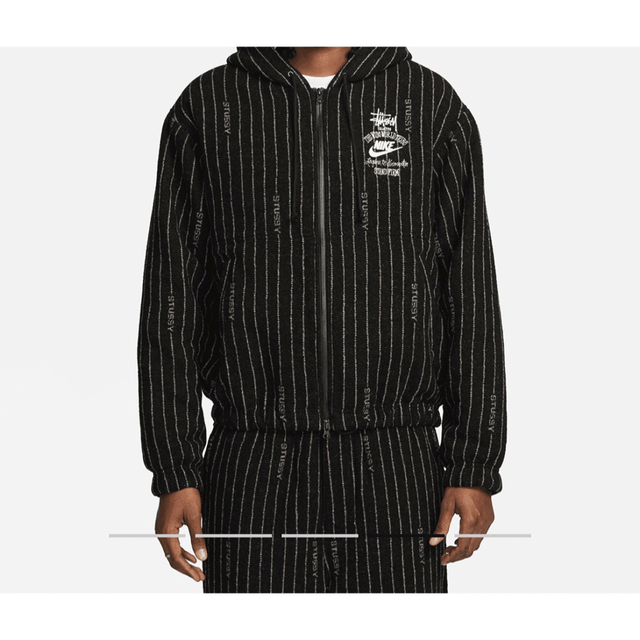 STUSSY(ステューシー)のStussy x Nike Striped Wool Jacket M メンズのジャケット/アウター(ブルゾン)の商品写真