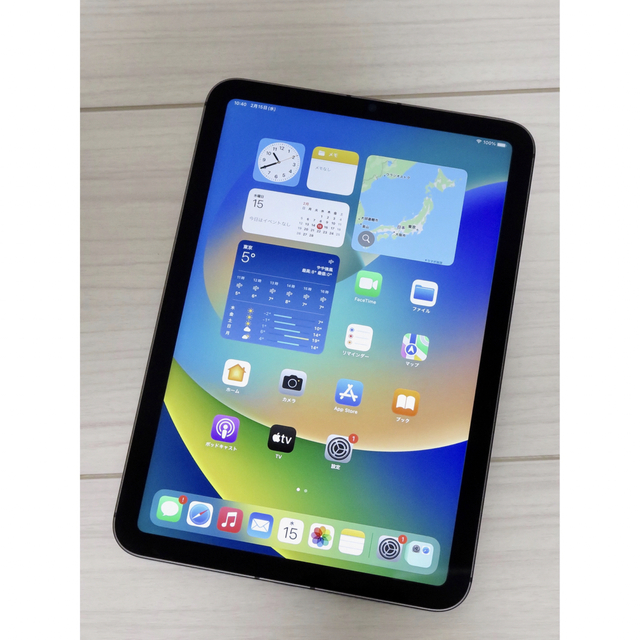 ipad mini6 256GB Wi-Fi スペースグレイ 美品 箱付属品なし画面サイズ8〜89インチ