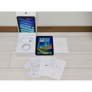 アイパッド(iPad)のiPadmini6 256GB Wi-Fiセルラー　スペースグレイ　AC＋(タブレット)