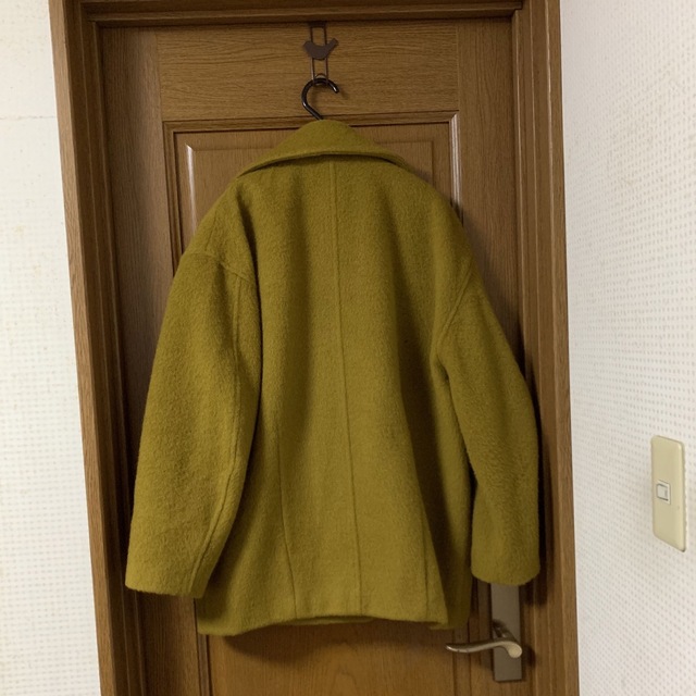 に初値下げ! CLANE オーバーラインダブルコート マスタード - 通販