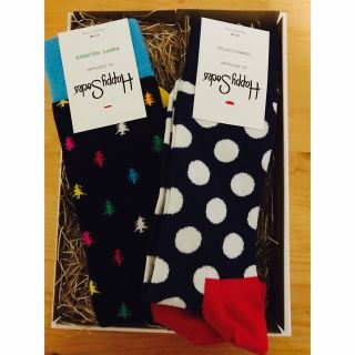 ハッピーソックス(Happy Socks)のsasa様専用　ハッピーソックス2足セット(ソックス)