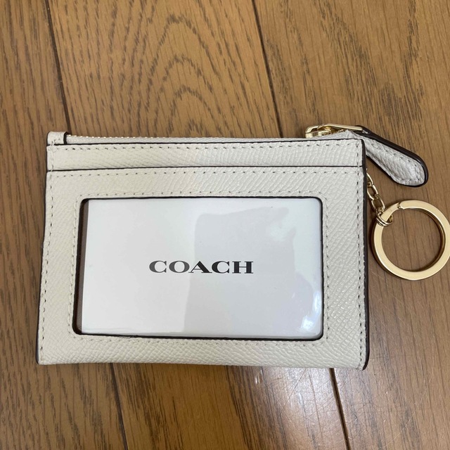 COACH(コーチ)の★coach・新品コーチミニスキニーIDケース★ レディースのファッション小物(パスケース/IDカードホルダー)の商品写真