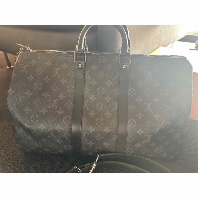 LOUIS VUITTON(ルイヴィトン)のルイヴィトン キーポル45 モノグラムエクリプス メンズのバッグ(ボストンバッグ)の商品写真