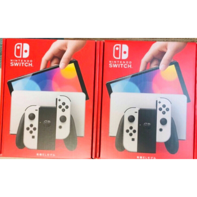 沸騰ブラドン Switch Nintendo - 2台 ホワイト Switch有機EL 新品未