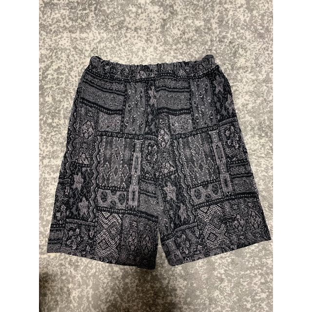 Sサイズ Supreme Patchwork Knit Short ブラック 黒 【通販激安