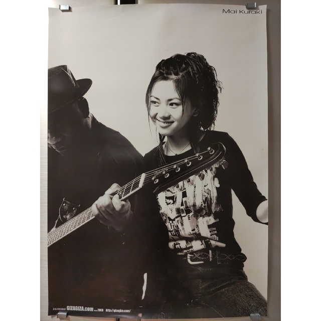 倉木麻衣Stand UpポスターONLINESHOP限定GIZAGIZA.com