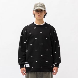 Wtaps クロスボーンスウェット　黒トップス