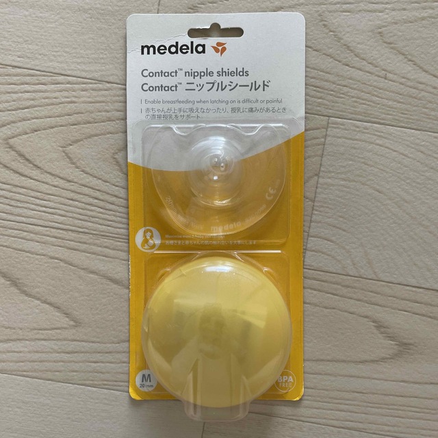 medela(メデラ)のmedela ニップルシールド　Mサイズ キッズ/ベビー/マタニティの授乳/お食事用品(その他)の商品写真