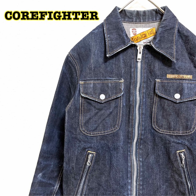 corefighter コアファイター デニムジャケット ブランケット付 M - G