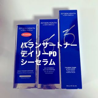 オバジ(Obagi)の【ゼオスキン】バランサートナー　デイリーPD　シーセラム　3点セット(美容液)