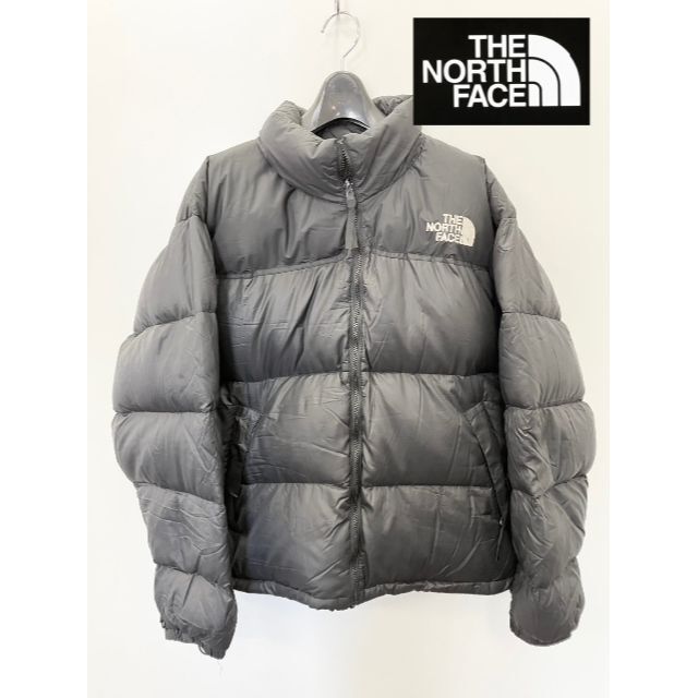 約63cm付属品ノースフェイス THE NORTH FACE　ダウン　黒　Lサイズ　メンズ