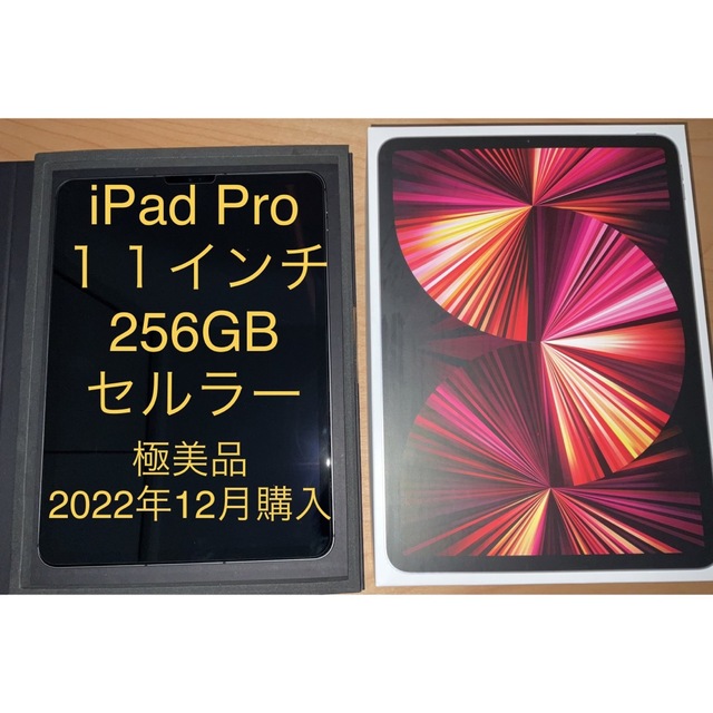 愛用 Apple iPadPro 256GB Cellular 第3世代 11インチ タブレット