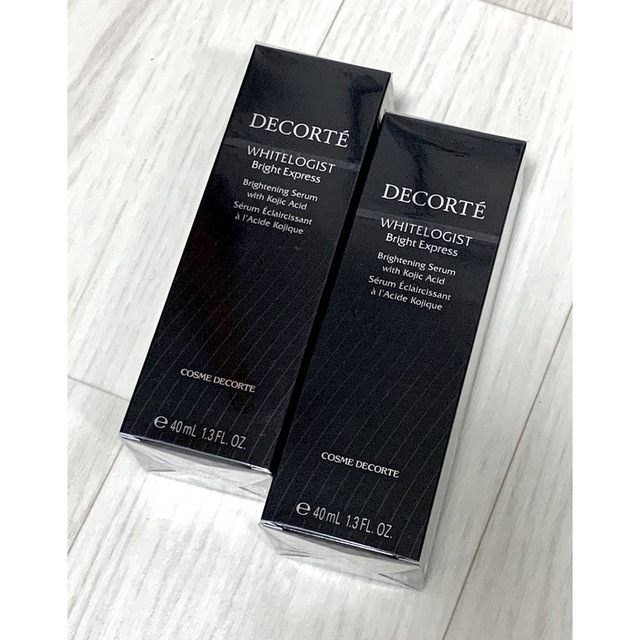 COSME DECORTE(コスメデコルテ)のお値下げ⚫︎新品⚫︎ホワイトロジスト ブライトエクスプレス 40ml 本体×2  コスメ/美容のスキンケア/基礎化粧品(美容液)の商品写真