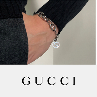 Gucci - グッチGUCCIブレスレット ボールチェーン シルバー 925の通販 