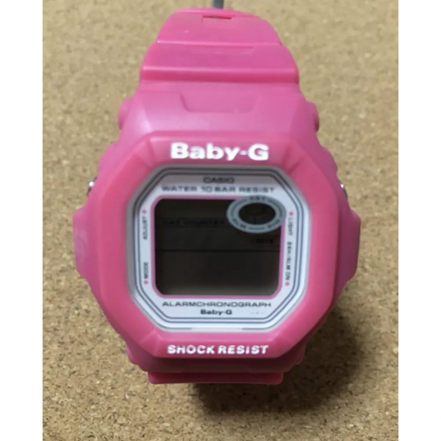 Baby-G(ベビージー)のカシオ CASIO G-SHOCK baby G ピンク レディースのファッション小物(腕時計)の商品写真