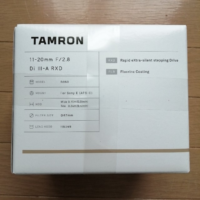 TAMRON 11-20F2.8 DI III-A RXD(B060SE)