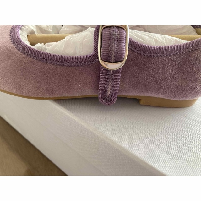 UNITED ARROWS green label relaxing(ユナイテッドアローズグリーンレーベルリラクシング)のユナイテッドアローズ　ストラップシューズ17cm（LILAC） キッズ/ベビー/マタニティのキッズ靴/シューズ(15cm~)(フォーマルシューズ)の商品写真