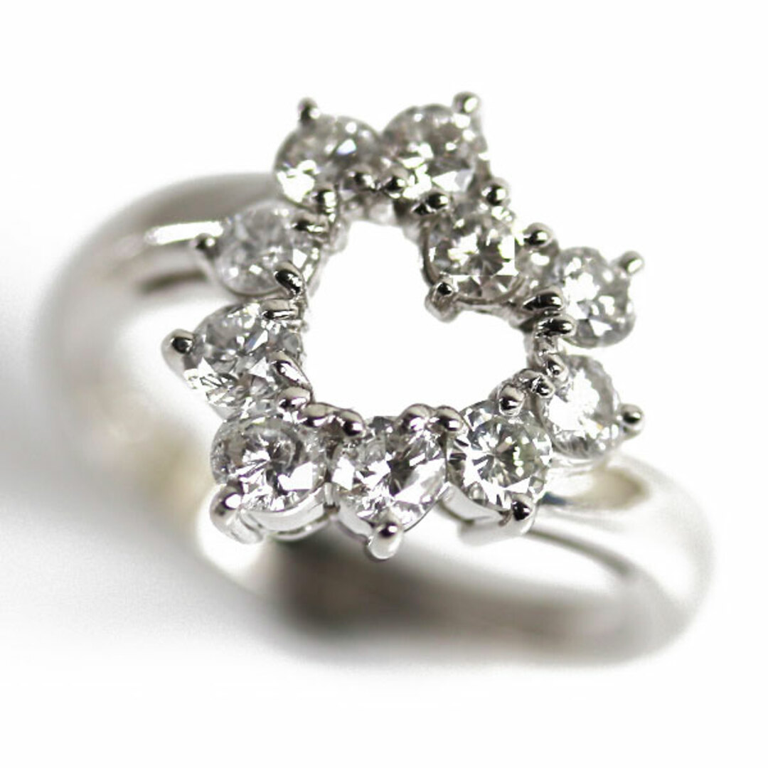 日本初の ダイヤモンド1.00ct リング・指輪 Pt900プラチナ 12.5号