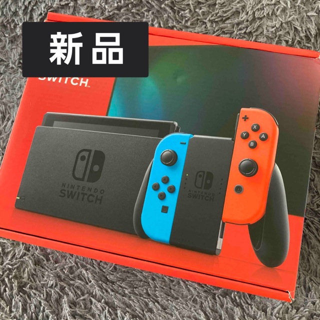 新品Nintendo Switch Joy-Con ネオンブルー新パッケージ小型