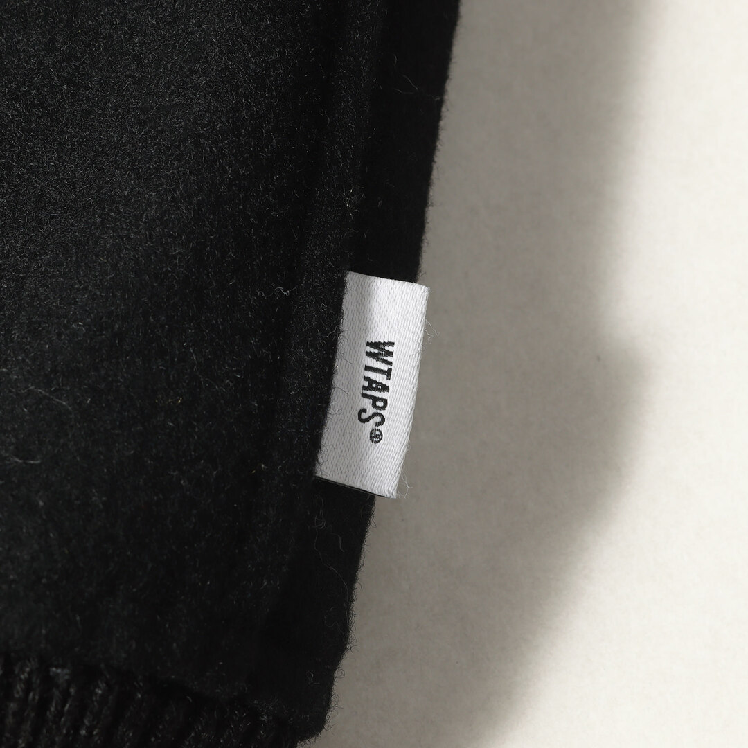 W)taps - WTAPS ダブルタップス ジャケット 袖フェイクレザー ワッペン