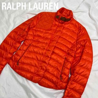 ラルフローレン(Ralph Lauren)のラルフローレン　Ralph Lauren ダウンジャケット　襟レザーベルト(ダウンジャケット)