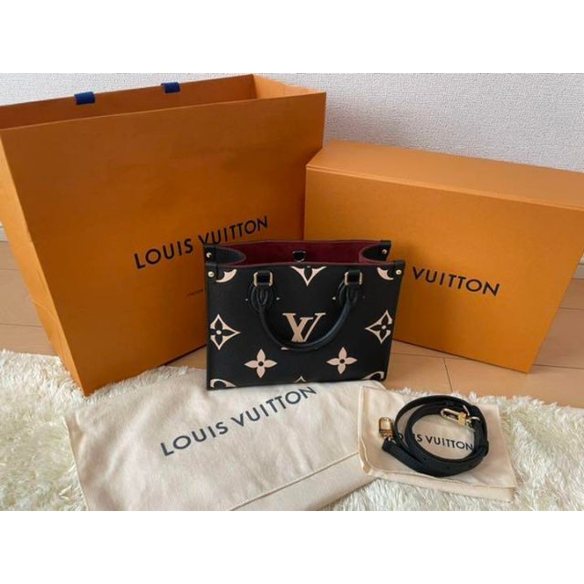 定番 LOUIS ルイヴィトン オンザゴー pm - VUITTON ハンドバッグ