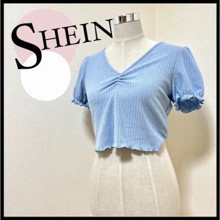 SHEIN シーイン XL レディース トップス ニット 薄手 ヘソだし(ニット/セーター)