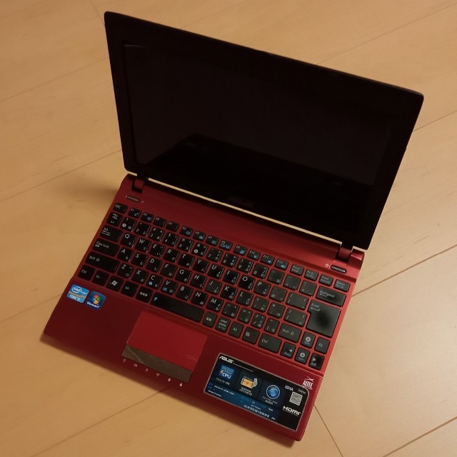 ASUS - ASUS U24A レッドノートパソコンの通販 by ゆー ASUS - ASUS U24A レッドノートパソコンの通販 by ゆー