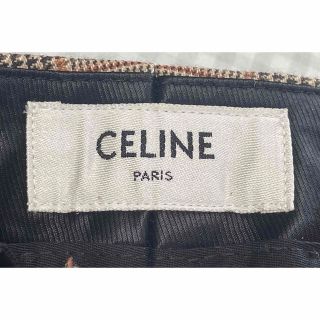 celine - 21AW Celine チェック マーガレットパンツ 38 スケートパンツ