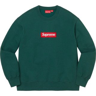 supreme Box Logo Crewneck Brown L | www.myglobaltax.com