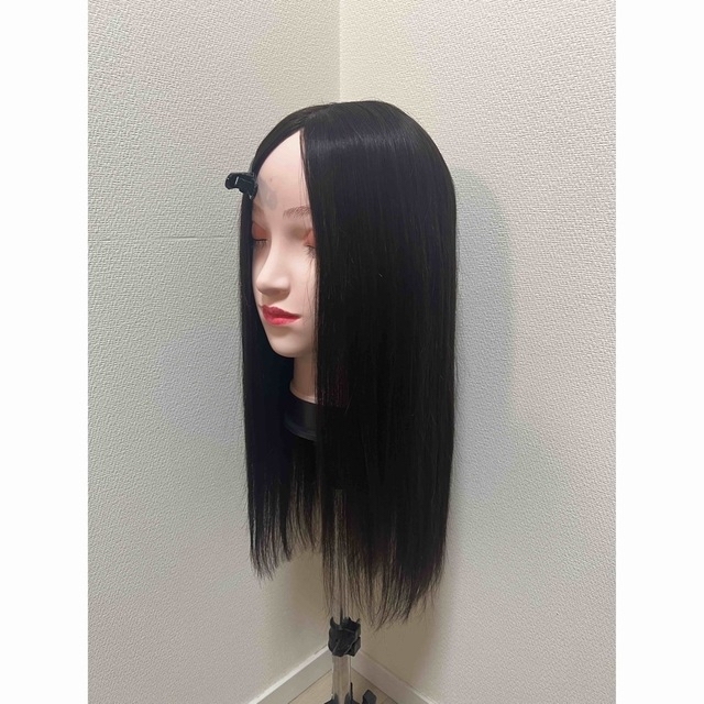 新品】高品質レミー人毛100%ボブロングフルウィッグ 人工皮膚タイプ