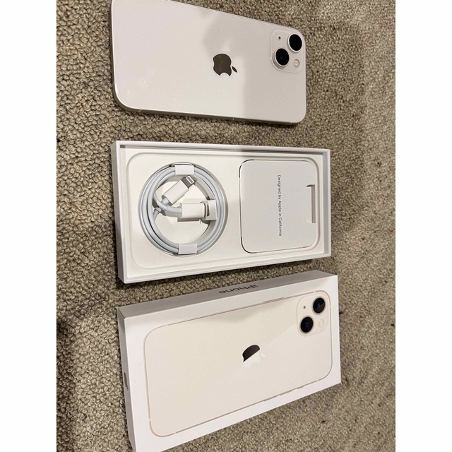 65%OFF【送料無料】 Apple - スターライト128GB iPhone13