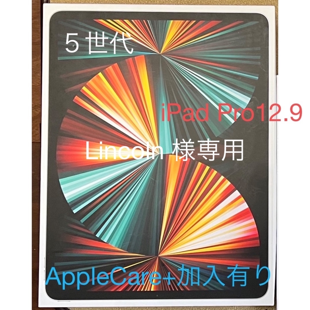 専用品　12.9インチiPad Pro 128GB【5世代】wi-fi